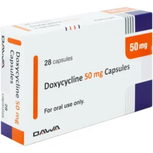 Doxycycline 50mg 28 Capsules for Acne