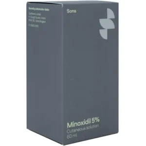 Minoxidil 5% Scalp Solution for hair loss (generic Regaine) 60ml